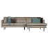 Rodeo Chaise Longue Rechts Elephant Skin